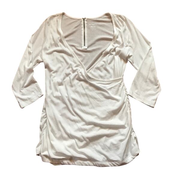 Merona Faux Wrap Top - Picture 1 of 4